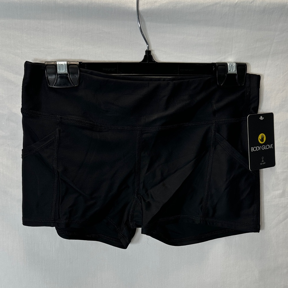 Body Glove Women's Athletic Black Shorts
